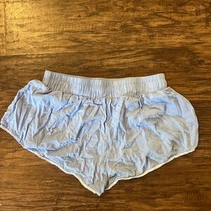 Etiquette Blue Booty Shorts